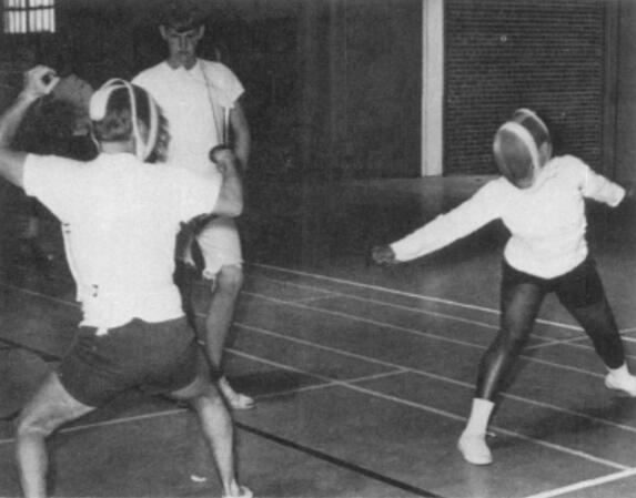 A Club Fencing Match